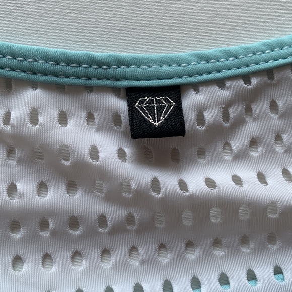 Jule Dancewear Marquise Leotard - XS
Aqua + White Dot Mesh - Picture 3 of 6